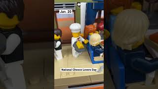 January 20, National Cheese Lovers Day 🧀 LEGO #lego #shorts