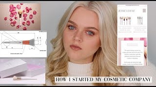 How I Started My Cosmetic Company at 19 /  How To Start A Business | Jessica Jayne