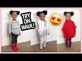 Cutest Intro Ever! Toddler Try-on Haul