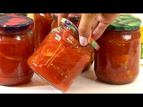 Чудо помидоры на Зиму! Съедаются еще до весны! И салат, и сок, и томатная паста!