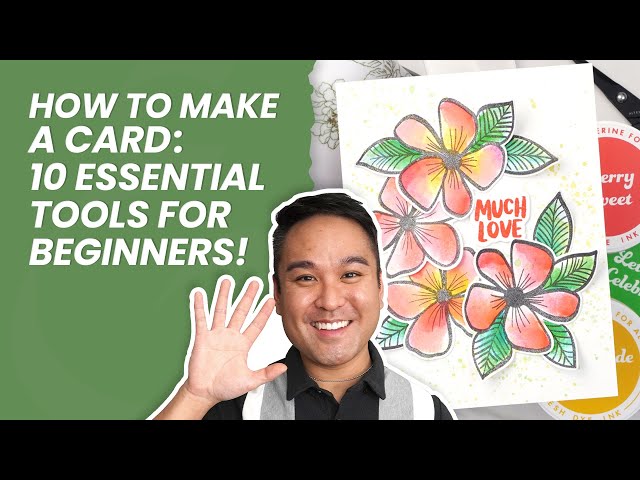 10 Essential Card Making Tools to Start Your Creative Journey