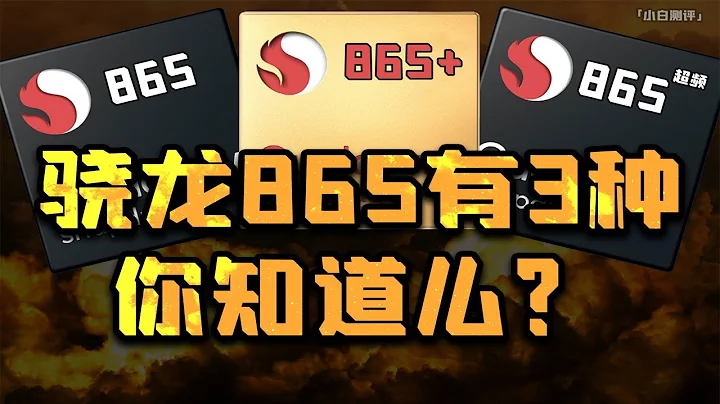 【小白测评】 骁龙865+到底快多少？ 3种865处理器实测 - 天天要闻