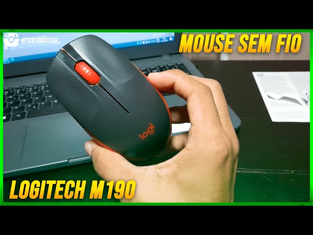 Mouse Logitech M190 - BOM E BARATO 