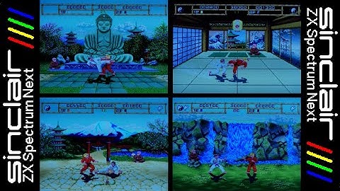 THE WAY OF THE EXPLODING FIST (2024) ZX Spectrum Next