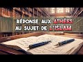 Rponses aux ambigits des athes sur lislam