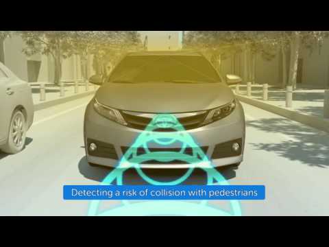 Toyota Safety Sense P - Pre Collision System with Pedestrian Detection