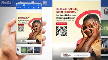 Create An Easiest Social Media Flyer Design In Pixellab || Smartphone Graphic Design 