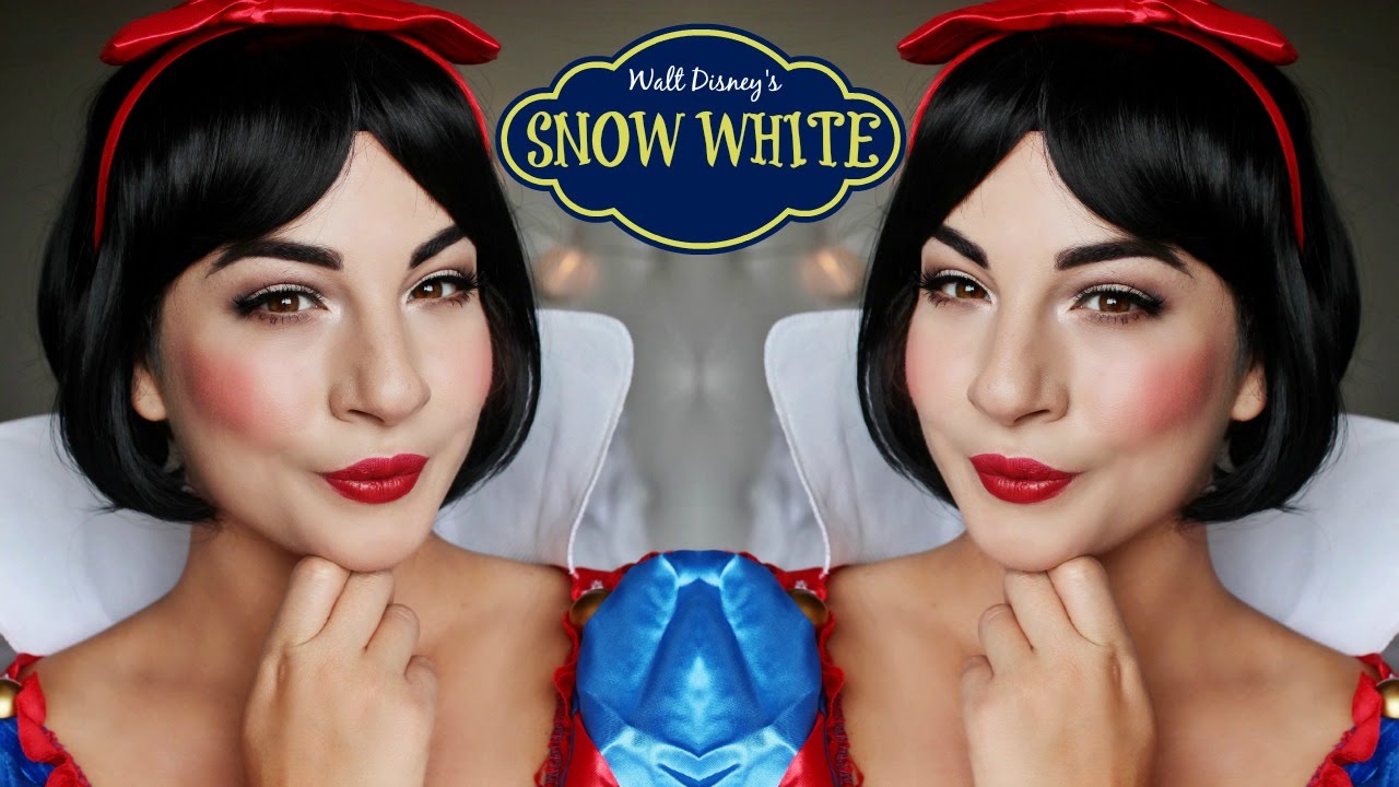 Snow White Makeup Halloween Tutorial YouTube