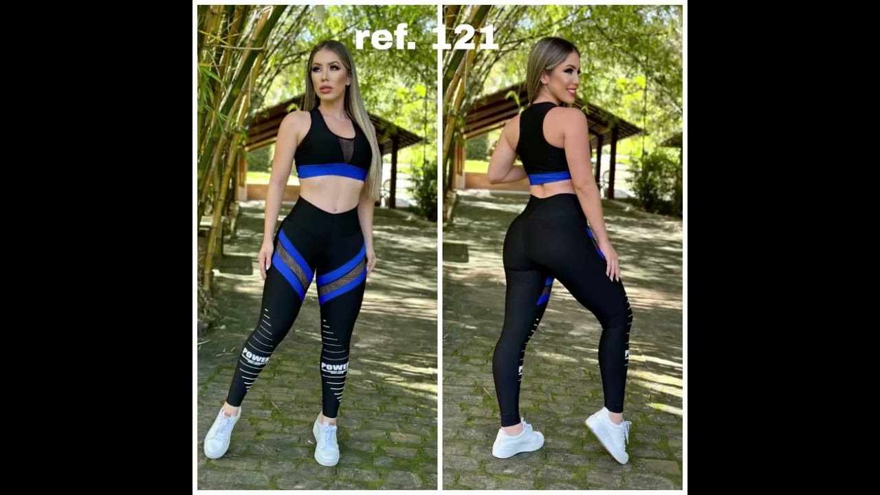 CONJUNTO CALÇA FITNESS REF:121 PCT C/10  VALOR 24,00