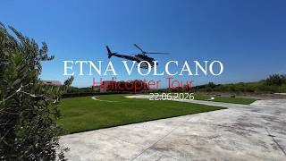 What do you see on an Etna volcano helicopter tour in 4K? — featuring Giò Giusa