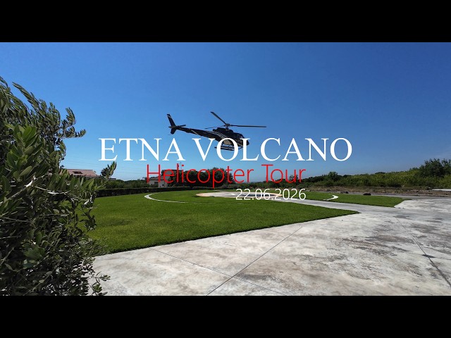 ETNA VOLCANO HELICOPTER TOUR 4K — Giò Giusa (video thumbnail)