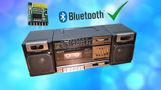 Upgrade Your Classic Sony Radio Cassette CFS1000s: Build Bluetooth 5.0 and Repair Tips