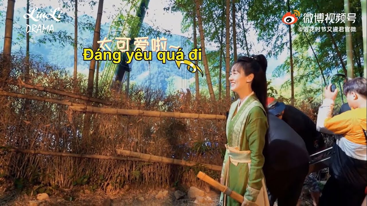 Vietsub Hậu Trường Mùa Hoa Rơi Gặp Lại Chàng Viên Băng Nghiên Lưu Học Nghĩa 落花时节又逢 Love Never Fails