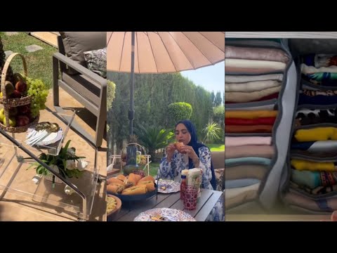 سميرة الطريقة الصحيحة لتنظيم خزانة الملابس طريقتي في الحجاب لي عجبتكم وصفات للذيذة بزااف