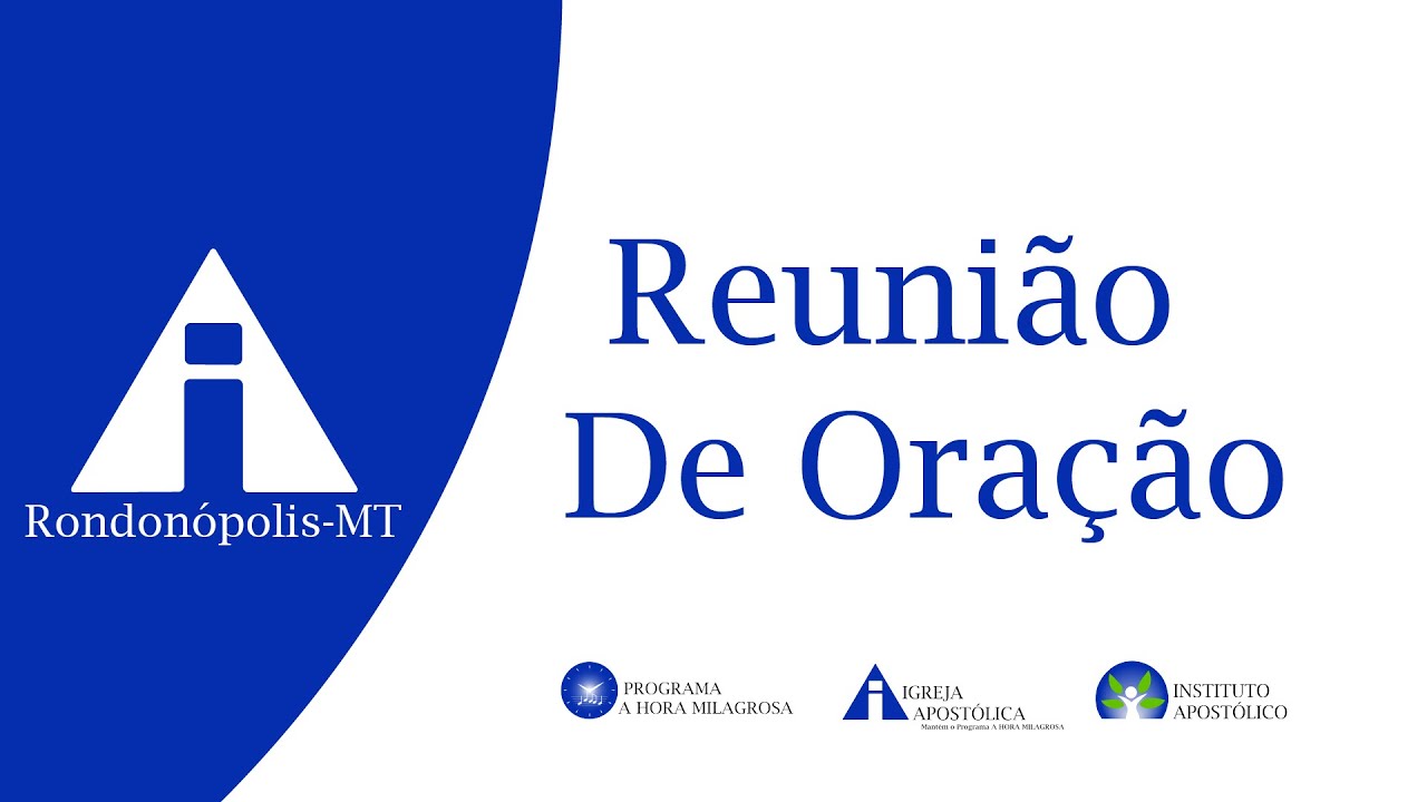 Reunião De Oração - 15/01/2026  - Rondonópolis - MT