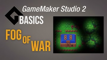 🔴 Fog of war with surfaces [Game Maker Studio 2 | Basics]