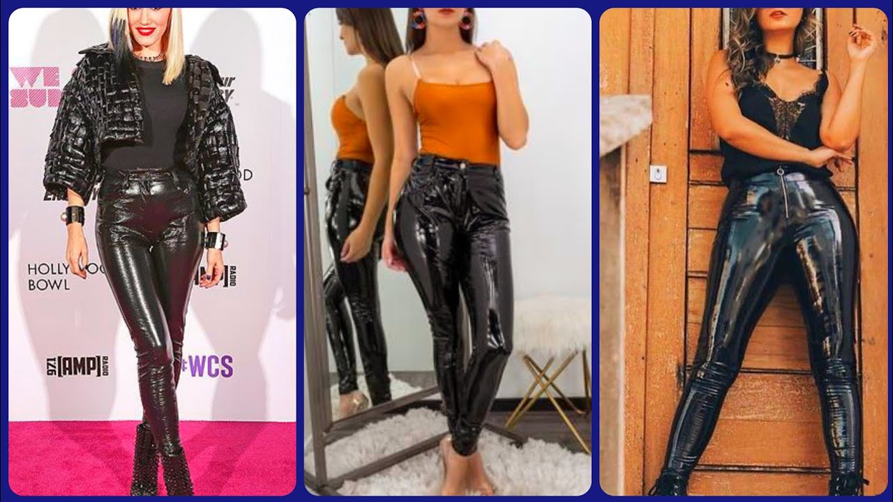 Fabulous Stunning And Beautiful Leather pants outfits ideas for girl