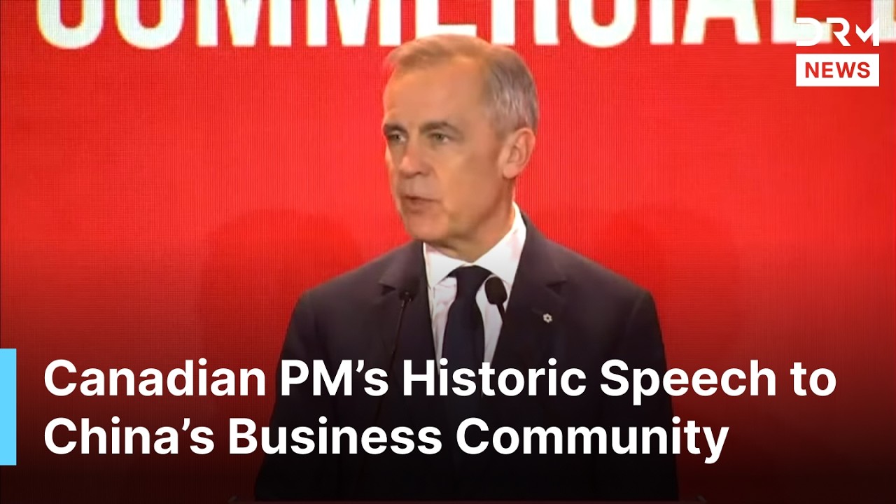 FULL SPEECH: Canada PM Carney Unveils Historic China Trade Deal, EV Imports, Tariff Cuts | AC1G