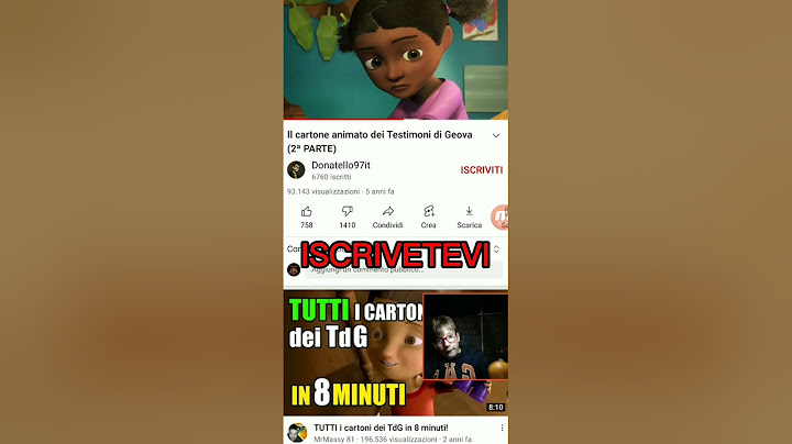 Reagiamo al cartone dei Testimoni di Geova