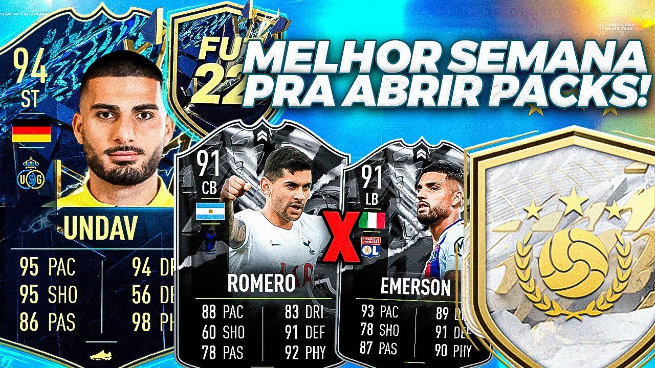 FIFA 22 l MELHOR HORA PRA ABRIR PACKS CHEGOU! NOVO TOKEN SWAPS TOTS ll DantheBNN ll