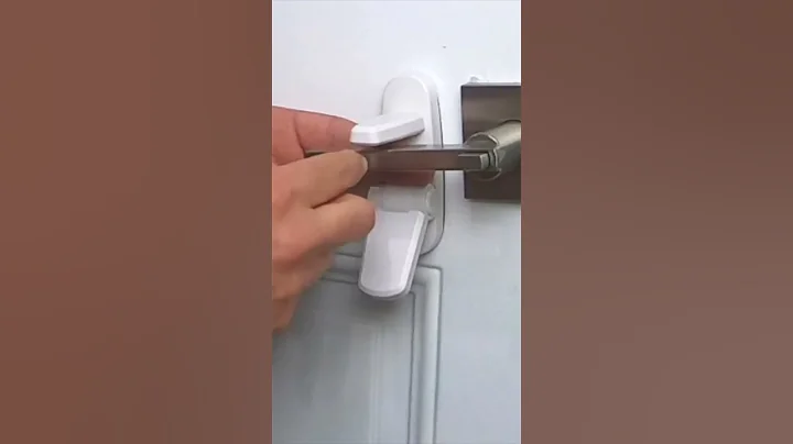 Childproof Door Lever Lock - quick safety