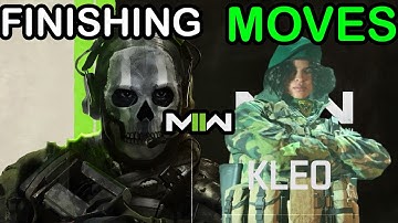 Modern Warfare II BETA Operator "KLEO" Finishing Move! PS5 HD GAMEPLAY 4K 2160FPS