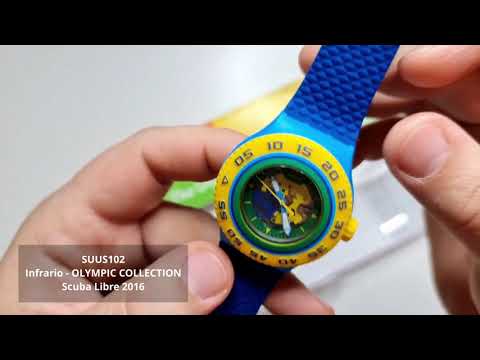 Swatch Infario OLYMPIC COLLECTION 2016 - SCUBA LIBRE