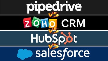 6 BEST CRM Softwares 2025: Salesforce Vs Zoho CRM Vs HubSpot Vs Pipedrive