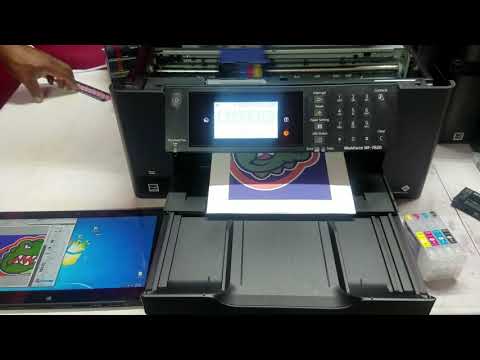 Epson WF-7820 Sublimation Printing