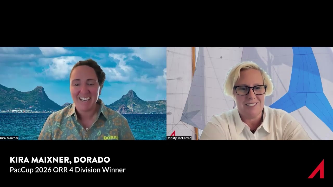 ⁣Interview with Kira Maixner | 2026 Pacific Cup Win aboard Dorado, ORR4  Division