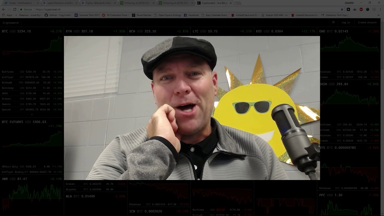 OmiseGo Partnerships Ethereum thoughts and the Bitcoin Train keeps rollin' along