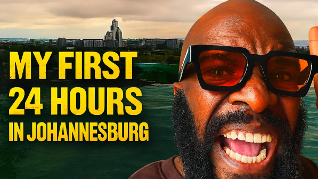 My first 24 hours in johannesburg