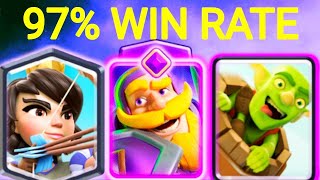 97% WIN RATE WITH BEST F2P LOG BAIT DECK