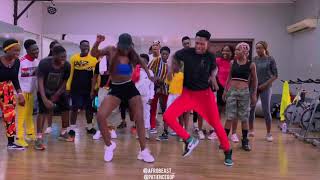 AFROBEAST & PATIENCE J - AFROBEATS DANCE CLASS CHOREOGRAPHY BY AFROBEAST