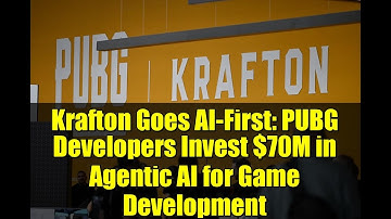 Krafton Goes AI-First: PUBG Developers Invest $70M in Agentic AI for Game Development