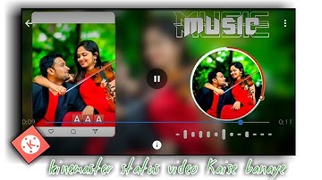Make Awesome Whatsapp Status in Kinemaster  || #FullScreenStatusTutorial || Kaise use kare Hindi