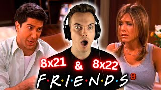*BRO WENT FOR IT!!!* Friends S8 Ep: 21 & 22 | First Time Watching | reaction/review