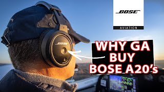 The SURPRISING reason the BOSE A20 HEADSET is worth $1,200 by Short Field 16,404 views 1 year ago 8 minutes, 57 seconds