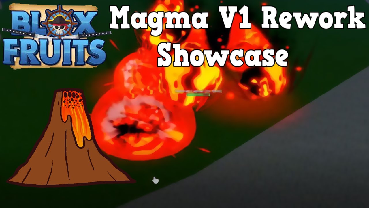 Blox Fruits  Magma V1 Rework Showcase 