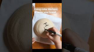 Famous Using color Markers to write your bread #sourdoughbread #artisanbread #valentinesday #bread #love Wealth