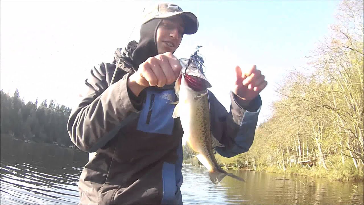 Ohop lake and the pond YouTube