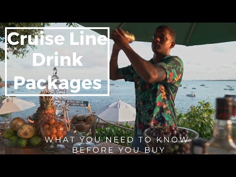 Cruise Drink Packages, What You Need To Know Before You Cruise, Who Does it Best