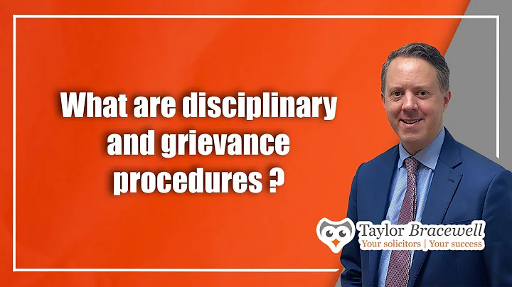 What are disciplinary and grievance procedures? | Employment Law