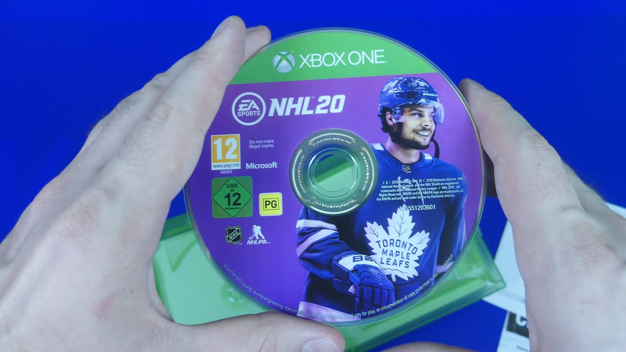 Посылка с Алиэкспресс - Диск xbox one NHL 2020 (Aliexpress)