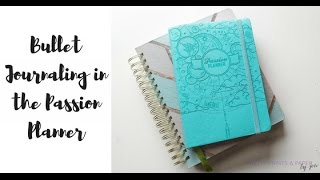 Bullet Journaling in the Passion Planner