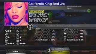 Rock band: custom song "california king bed" (available for download
all consoles)