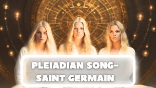 PLEIADIAN SONG- SAINT GERMAIN #saintgermain #healingmusic #meditationmusic #meditar #ascendedmasters screenshot 3