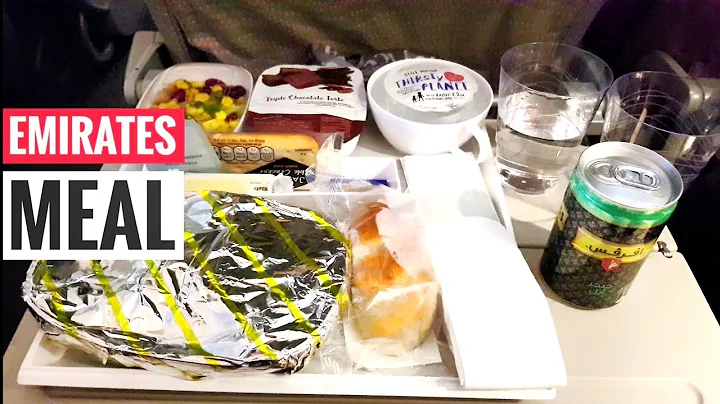 Emirates food test ✈ Flight meal review