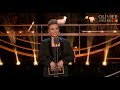 Lea Salonga presenting the Best actress awards at the Olivier 2023