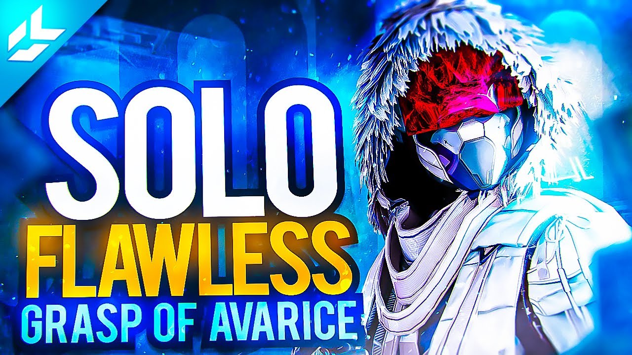 DESTINY 2 | HUNTER SOLO FLAWLESS NEW GRASP OF AVARICE DUNGEON!